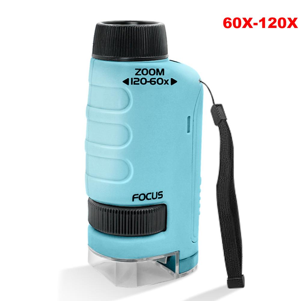 1000x Kids Microscope Electronic Magnifier Camera 200 Megapixels Educational Science Toys with 8 LED Light Photo Video Function