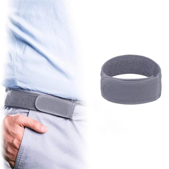 Invisible Buckle Belt Fastener Tape Design Elastic Lazy Belt Invisible Elastic Band Unisex Jeans Belt Anti-Slip Waistband