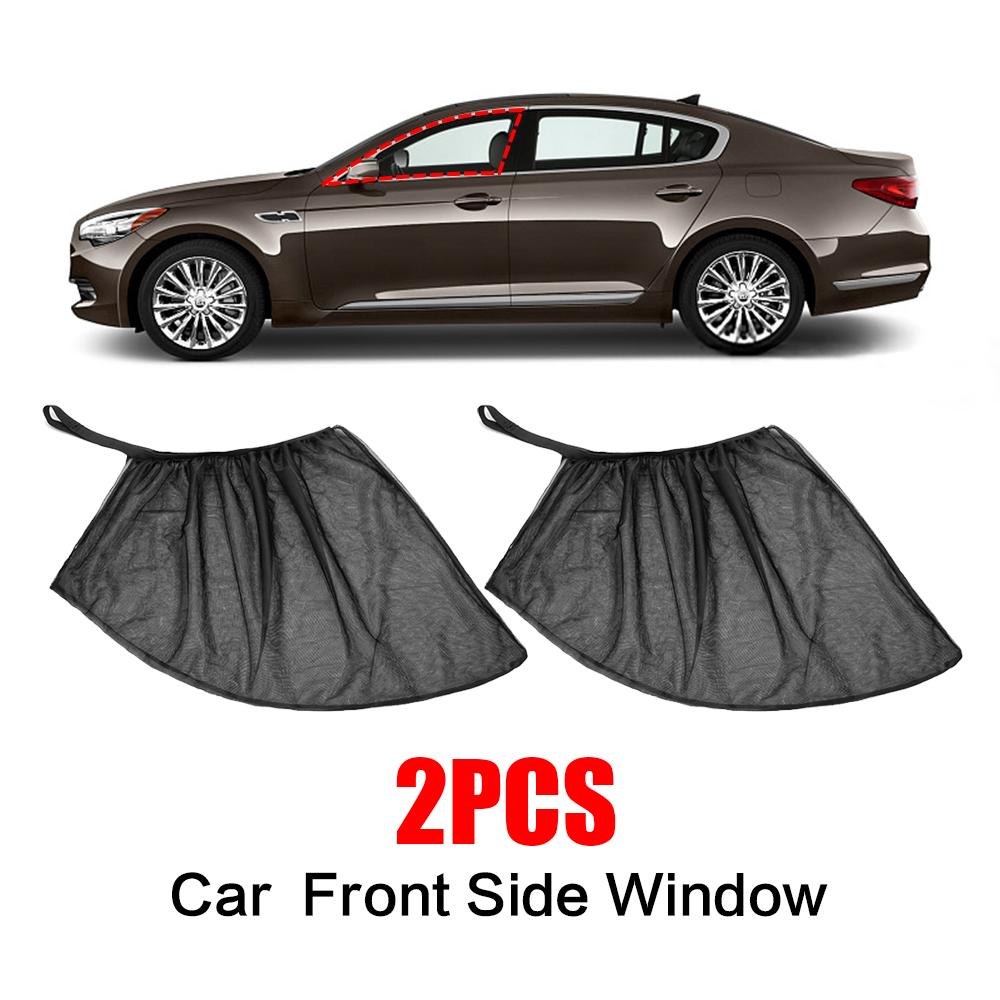 Car Side Window Sunshade, Mosquito Repellent, Mesh Net, for Most Small Cars, Car Window Socks Baby Protection