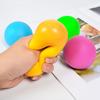 TPR Dough Ball Squeeze Toy Soft Fast-Rising Fidget for Stress Relief Cute Portable Decompression Gadget for Kids Adults Novelty Gift for Anxiety