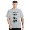 Symphony Music T Shirt Different Types Of Trombone Printed T-shirt Oversized Fitness Unisex Tops Cotton Tees Streetwear Graphic