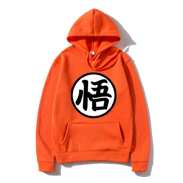 Women's Long Sleeves Newest Japanese Anime Hoodie Cosplay Saiyan Son Harajuku Goku  Streetwear Hooded Sweatshirts Casual Hoodies Men/Women Clothing