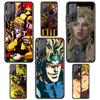 Anime JoJo Dio Brando For Samsung Galaxy S22 S21 S20 FE Ultra Pro Lite S10 5G S10E S9 S8 S7 S6 Edge Plus Black Phone Case