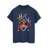 Womens/Ladies Ho Ho Ho Cotton Boyfriend T-Shirt