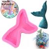 1Pc Mermaid Tail Silicone Mold Cookie Fondant Mold Candy Chocolate Mould Cake Decoration Bakery Tool