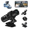 ZTCUIK Motorcycle Bike Camera with 1080P Wide IP66 256GB Overwrite Bicycle Helmet Motorcycle Action Shockproof Design Durable Ideal for Outdoors and