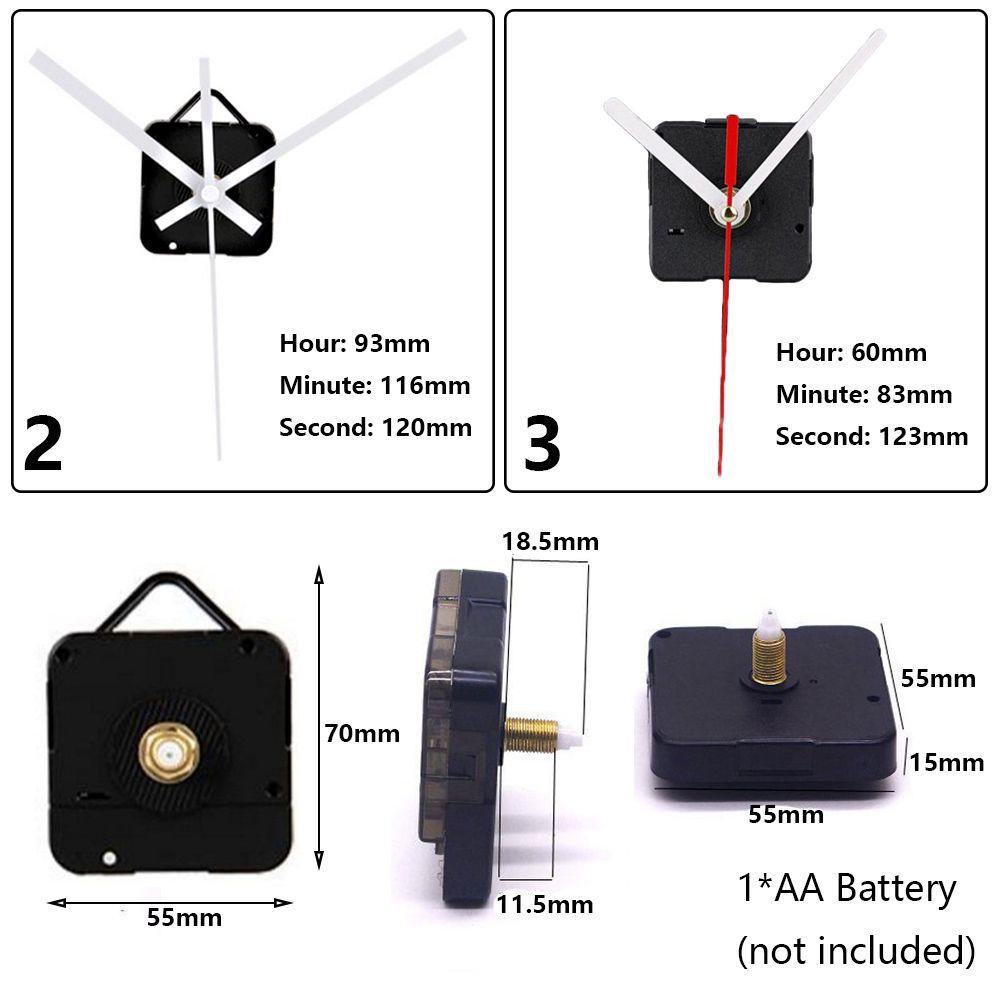Repair Accessory Movement Mechanism Wall Clock Replacement Quartz Clock Parts
