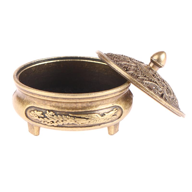Incense Burner Lotus Incense Censer Alloy House Furnishings Home Decoration