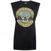 Womens/Ladies Guns N Roses Drum Sleeveless T-Shirt
