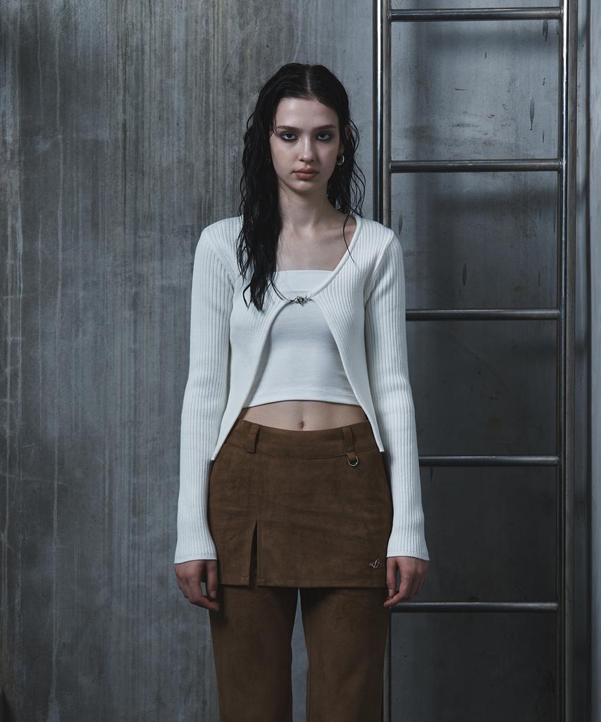 ARCLIVE Free Chain Cardigan (Ivory)