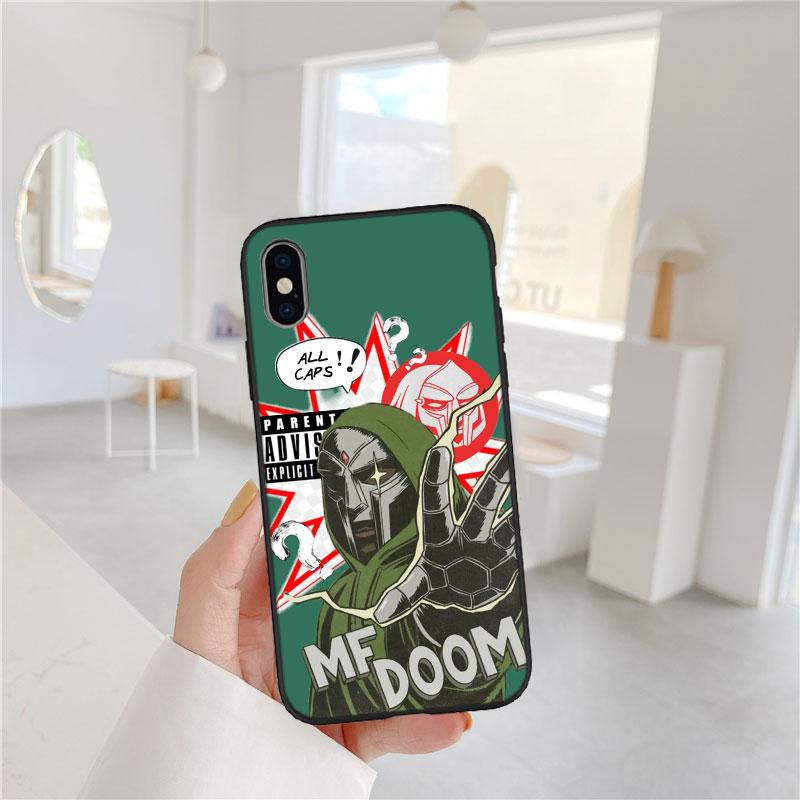 LO61 MF DOOM Soft Shell Phone Case for Samsung Galaxy A11 A12 A13 A15 A52S A53 A55 A56 A70 A71 A72 A73 F06 F16 F56 S10 Plus S10e