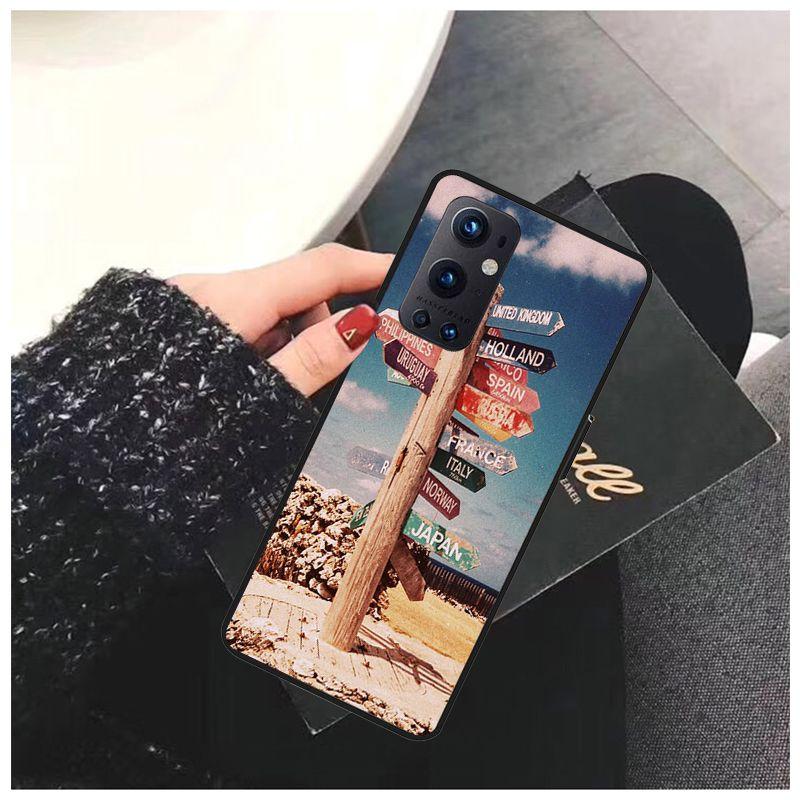 For OnePlus Nord N10 N100 Case CE 5G Funda Aircraft Airplane Travel Cases for One Plus 6 5T 6T 7T 8T 8PRO 9PRO Phone Cover Coque