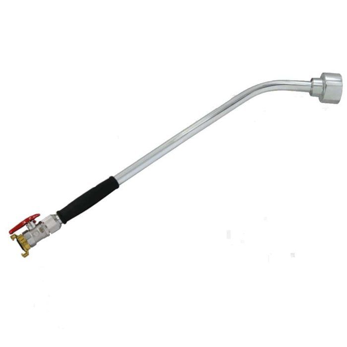 Lance d'arrosage - BONI-SHOP® - 40 cm - Aluminium - Vanne boisseau sphérique - Filtre intégré