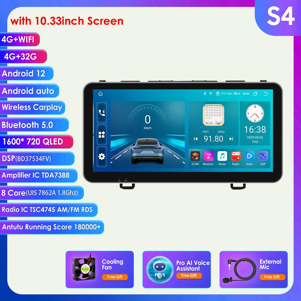 DSP IPS 4G-LTE Carplay Android Car Radio GPS For Honda CR-V 3 RE CRV 2007-2011 Multimedia Video Player 2Din Navigation Intelligent Screen Head Unit