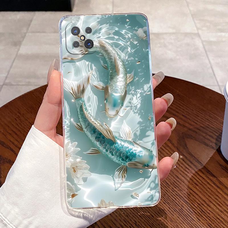 Case For Oppo Reno 4Z 5G CPH2065 A92s Luxury Cute Love Rabbit Funny Clear Soft TPU Silicon Back Cover Oppo Reno4 Z 5G Phone Case