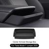 For Tesla Model Y Juniper Center Console Armrest Storage Box Model 3 Highland Eyeglasses Holder Armrest Tray Silicone Accessory