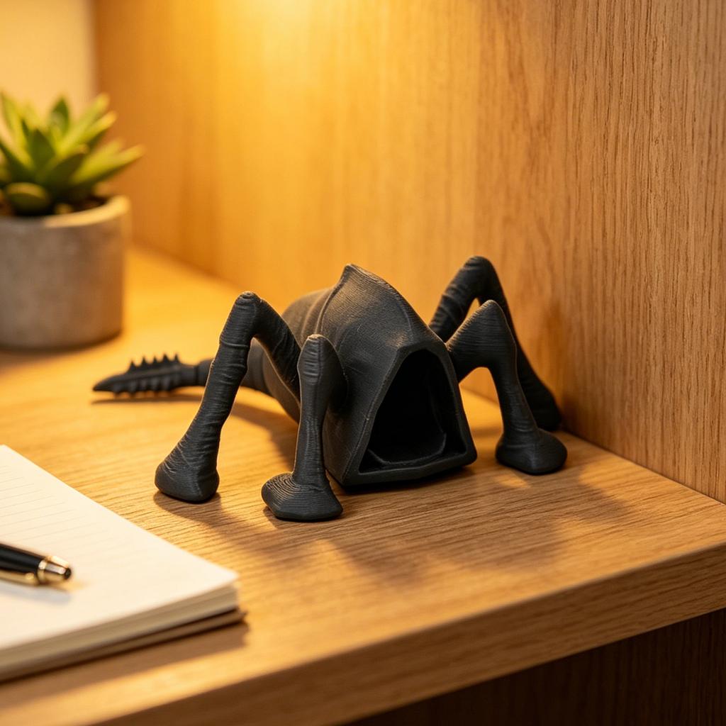 3D-gedrucktes Tiefseekreaturen-Sammlerstück Lustiges Meeresmonster Schreibtisch-Begleiter Tiefseekreaturen-Figuren Einzigartiges Geschenk für Meeresliebhaber
