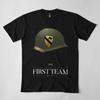 First Team  US Army 1st Cavalry Division TShirt 100 Cotton ONeck Summer Short Sleeve Casual Mens Tshirt Size S3XL