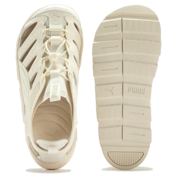 Puma Sandale RS Respirabile Pantofi pentru Trekking pe Râu Unisex Ecru 405253-01