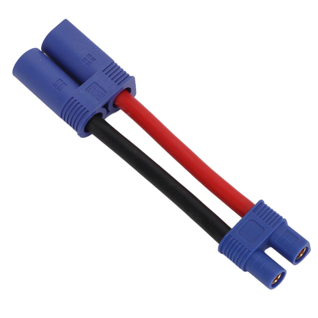 EC5 to EC3 Cable Approx 3.5in Long 12AWG Safe Soft Silicone Corrosion Resistant Sturdy Durable Female EC3 Adapter Cable