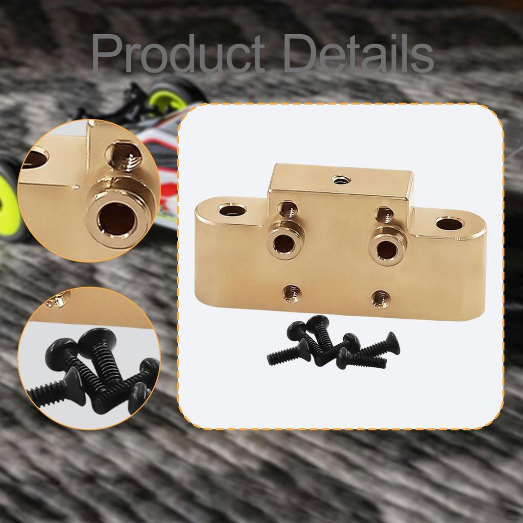1:24 RC Car Front Lower Arm Mount Rack Swing Reinforcement Part Replaces Accessories for 1:28