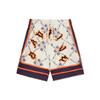 Li Ning Badfive Shorts Men's Vanilla White AAPR581-1