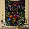 Metroid Themed Anime Tapestry Hanging Tarot Hippie Wall Rugs Dorm Home Decor