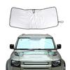 Windshield Sunshade for Land Rover Defender Blackout Magical Front Car Light Heat Summer UV Car Steel Wire (2020-Present), Shade, Shade, Blocking,