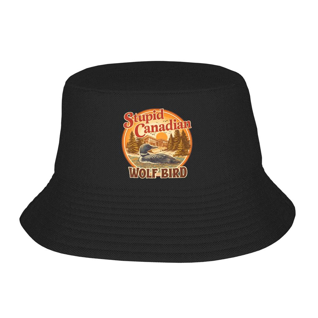 Heated Rivalry Dual Logos Bucket Hat For Unisex FisherUnisex Hats Vintage Vacation Caps Portable Hawaii Printed Sun Hats
