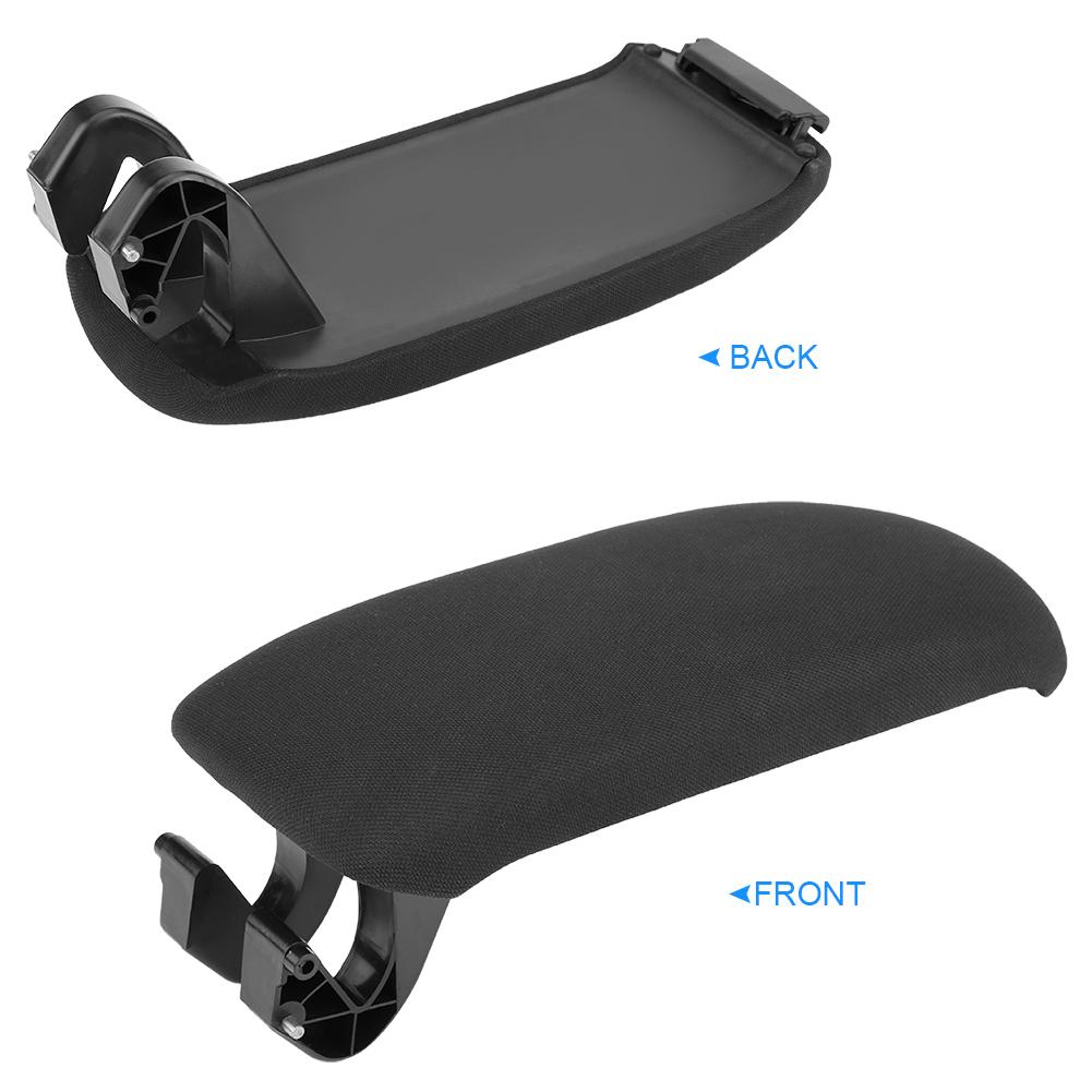 Svart Läder Centerkonsol Armstödslock för 8P Celsius 2003‑2013 8P0864245P