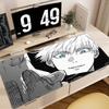 משטח עכבר אנימה Jujutsu Kaisen Gojo Satoru משטח עכבר גיימינג גדול משטח עכבר למשחקים חברת גיימרים משטחי מקלדת ועכבר משטח לשולחן מחשב שטיח גדול