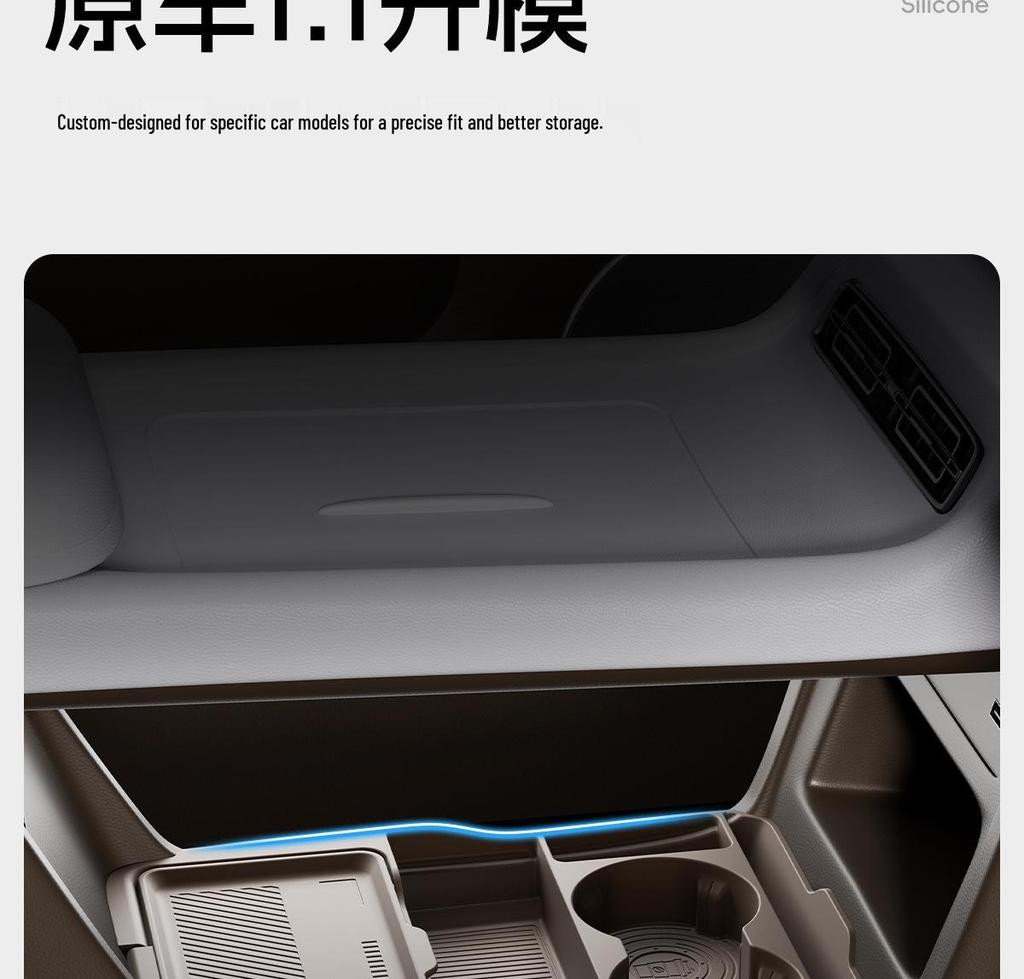 Силиконовый коврик для хранения на центральной консоли Changan Qiyuan A06