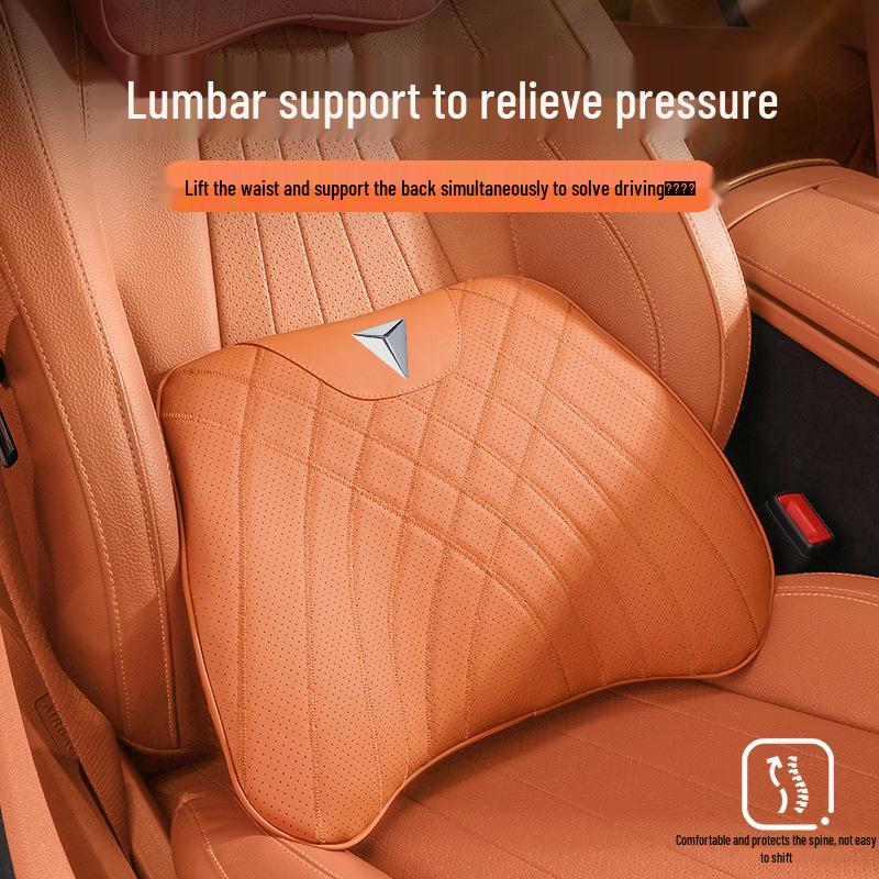 Deep Blue S09 Memory Foam Headrest & Lumbar Support Car Neck Pillow