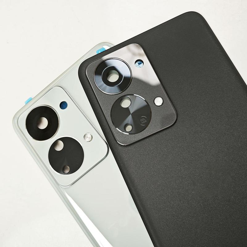 A+ Back Glass Cover For OnePlus Nord 2T 5G Back Door Replacement Battery, Rear Housing Cover  With Camera Lens