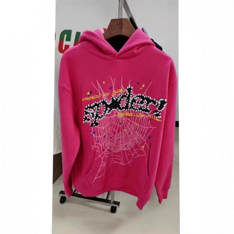 Felpa Oversize Unisex con Stampa Ragnatela 3D Stile Streetwear Autunnale Casual