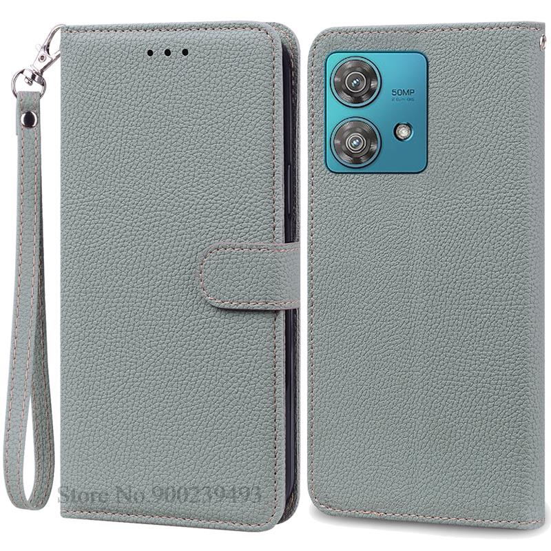 For Motorola Edge 40 Neo Case Leather Wallet Flip Case For Moto Edge 40 Neo Cover Coque Fundas For Moto Edge 40Neo Phone Case