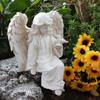 Resin Angel Ornament, European Retro Home And Courtyard Decoration, Outdoor Craftwork For Garden Landscaping