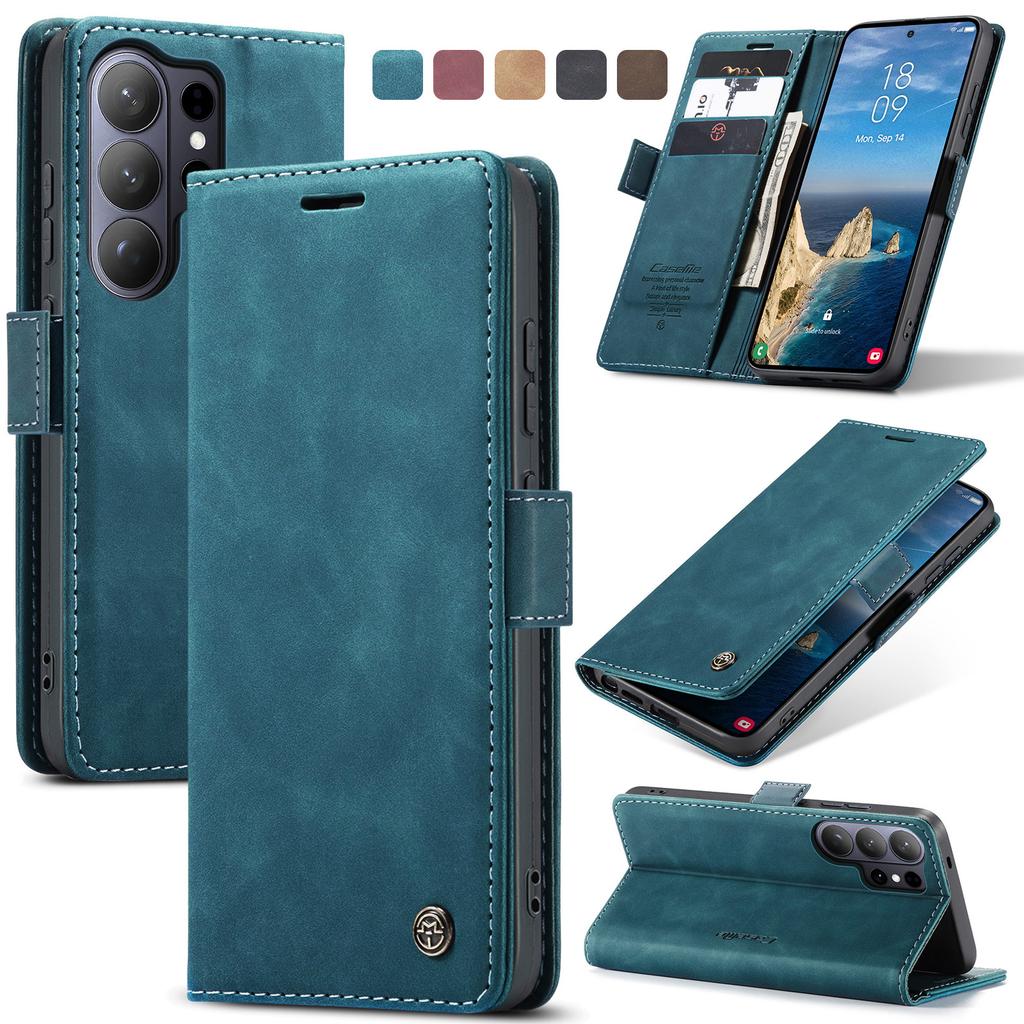 Visitekaarten Solt Magneet Portemonnee Lederen Hoesje Voor Samsung S26 Ultra S25 Plus S24 S23 A36 A56 A17 A07 Boek Funda Stand Tas Cover