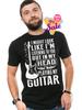 Guitar Player Funny Music Musician TShirt Summer Cotton Short Sleeve ONeck Mens T Shirt New S3XL
