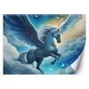 Wallpaper Blue Unicorn