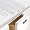 4Pcs Cabinet Door Protector For Preventing Wear, Chipping & Discoloration
