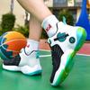 Outdoor Youth Basketball Shoes Men's Lace-up Non-slip Sports Shoes Men's Breathable Trend Platform Men's Shoes
