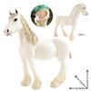 Horse Action Figures Educational Toy Pretend Role Playing Playset Wildlife Statue Animal Model for