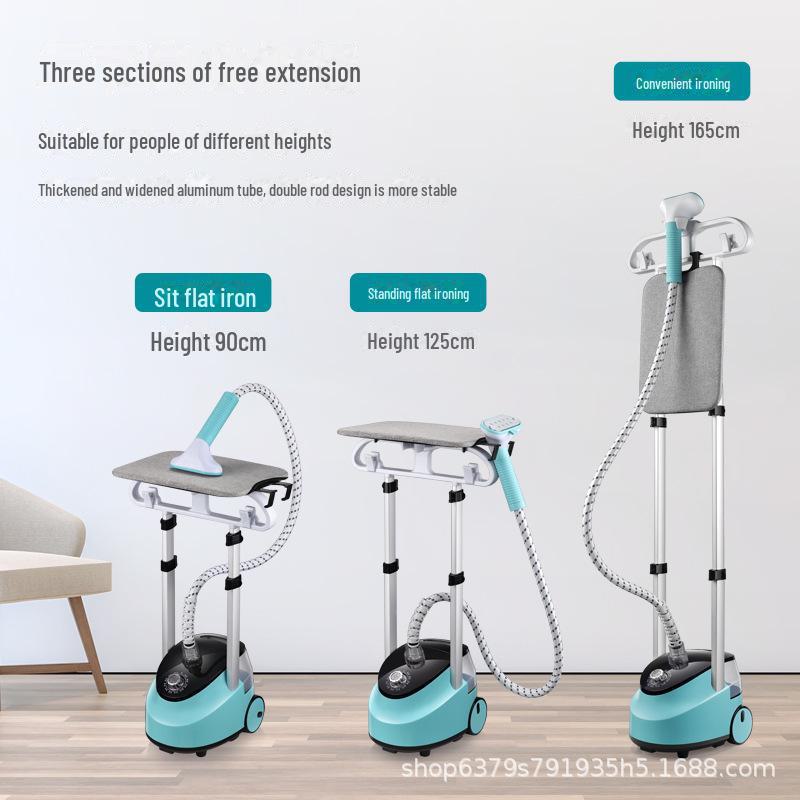 Huipu Life Dual Rod Vertical Steamer and Handheld Garment Ironing Machine