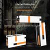 Pro-Minister Faction Building Block Gun: Folding Bullet Launcher Toy - Life Card Boy's Birthday Gift