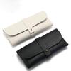Étui Compact en Cuir Souple pour Lunettes de Vue et de Soleil - Pochette Anti-poussière et Exquise