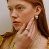 Third Movement Shell Ring (Silver)