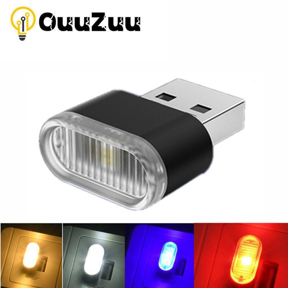 Mini LED světlo do auta Atmosféra interiéru auta USB Light Decor Plug and Play lampa nouzové osvětlení PC Auto produkty