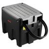 Portable Diesel Tank, 220L Capacity & 10 GPM Flow Rate, Fuel Tank with 12V Electric Transfer Pump and 4 M Hose