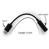 Microphone Earphone Male To Female USB 3.1 Audio Adapter Cable Cord Type-C To 3.5mm AUX Jack